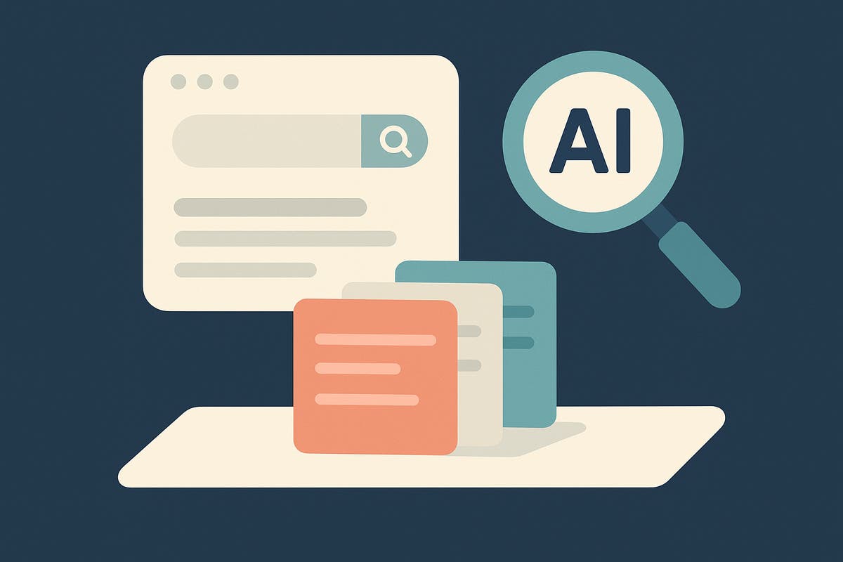 How to organise content for AI driven search